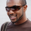 Smiling guy wearing sunglasses