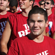 Crowd of students