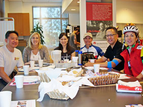 John Gong, Janice Batano, Lauren Chuck, Dawn Chuck, Marty Chuck, & Cathy Switzer