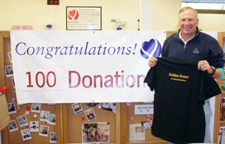 Stanford Blood Donor Roger Gaw