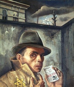 Nussbaum: "Self-Portrait with Jewish Identity Card"