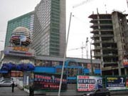 Moscow buildings under construction