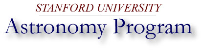 Stanford University
        Astronomy Program