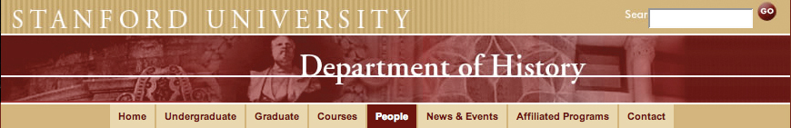 Department of History -- People