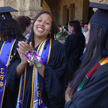 Cheerful student on Commencement day