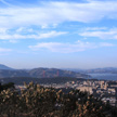 View of the San Francisco Bay and Golden Gate Bridge 