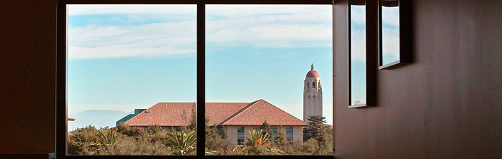 Photo of view from an office in the Barnum Building