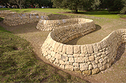 [Photo: Stone River by Andy Goldsworthy]