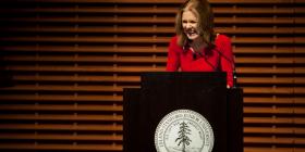 Gloria Steinem's keynote address at Stanford