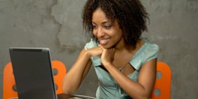 Women in tech microsite front page image