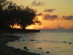 Raro Sunset