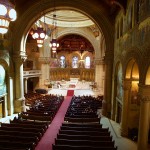 View from the organ loft