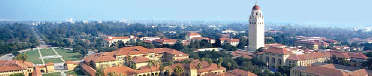 View of Stanford campus