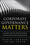 photo - Corporate Governance Matters book cover