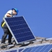 photo of solar panel installer