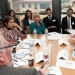 Students with Stanford GSB alumni at the Executive Challenge