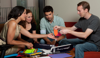 Students in Stanford's Venture Studio