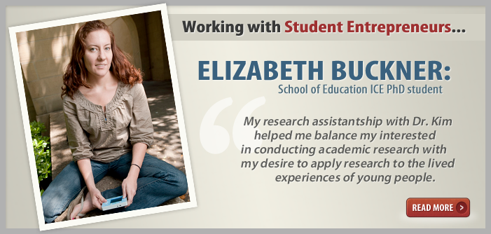 Working with Student Entrepreneurs: Elizabeth Buckner