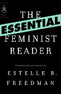 The Essential Feminist Reader book cover