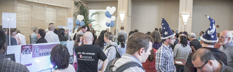 IT Open House exhibit hall floor, May 2012