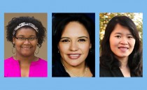 The conference call will feature current and former fellows (from left to right)  Latoya Peterson, Claudia Núñez and Phuong Ly.