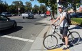 Attila Mong on his bike