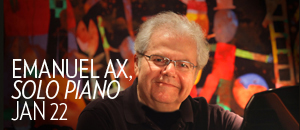 Emanuel Ax, solo piano