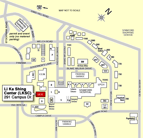 Detail Map, Medical Center Area