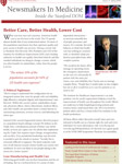 Newsmakers in Medicine-Spring 2009