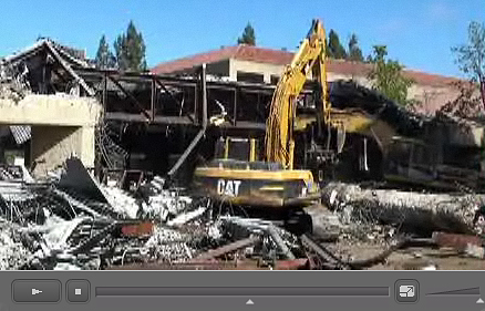 Kresge Auditorium was demolished this summer to make way for a Law School building that is set to be completed in December 2010.