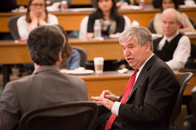 John Limbert at the Stanford Law School / Photo: L.A. Cicero