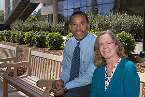 Jeff Melton and Katie Allen       Photo: John LeSchofs/VAS