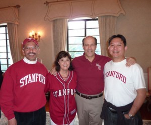 Tom Maravilla, Susie Roos, John Roos and Tom Tseng 