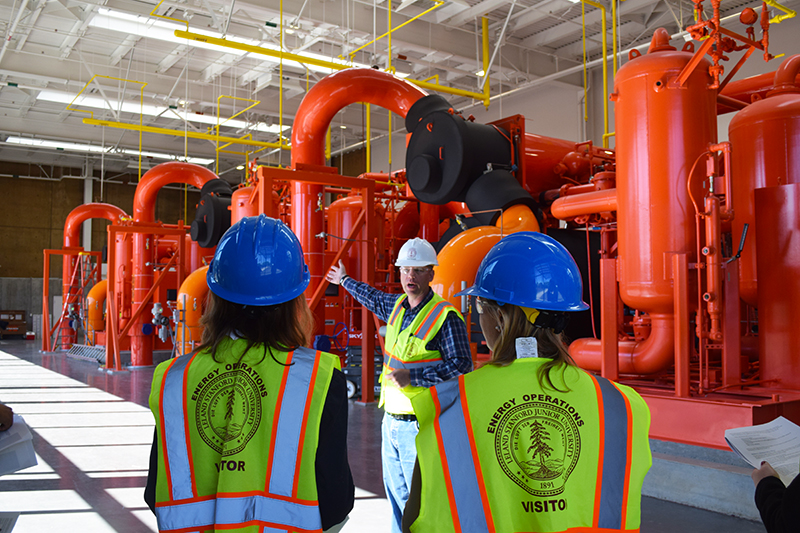 Tour of the central energy facility