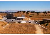 Photo - LCLS facilities at SLAC appears miniaturized in this special-effect shot