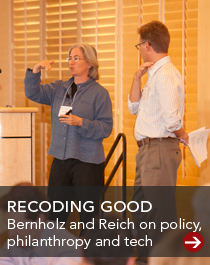 Lucy Bernholz, Signature Research: Philanthropy, Policy and Technology