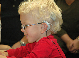 Cochlear implants could help developmentally delayed infants, says Stanford/Packard study