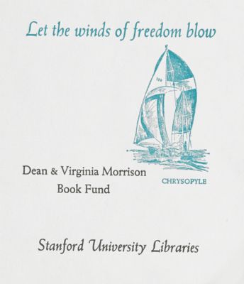 Dean and Virginia Morrison Book Fund