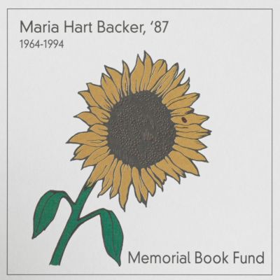 Maria Hart Backer Memorial Book Fund