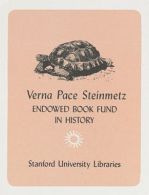 Verna Pace Steinmetz Endowed Book Fund in History