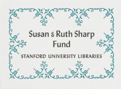 Susan and Ruth Sharp Fund